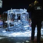 American fans “violently celebrated” the Dodgers’ championship, burning buses and looting stores in Los Angeles